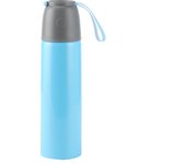 Botella de agua portátil con aislamiento al vacío de acero inoxidable de 500 ml para deportes al aire libre