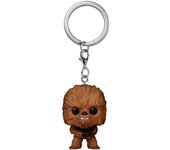 Llavero Pocket POP Star Wars ChewbaccaFigura  Coleccionable - Idea de Regalo- Mercancia Oficial - Juguetes para Niños y Adultos - Movies Fans - Muñeco para Coleccionistas y Exposición