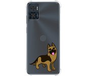 Funda Silicona Antigolpes para Motorola Moto E22 / E22i diseño Perros 03 Dibujos