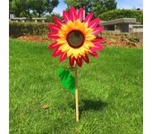 Colorful Sunflower Windmill Wind Turbine For Lawn Garden Party Decoration Outdoor Camping Picnic Garden Yard Decor