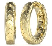 Guess Pendientes Hombre Sailor Knot De Acero Dorado