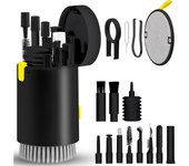 LORYI 20 IN1 Computer Keyboard Cleaning Kit Multifunctional Phone Camera Screen Cleaner With Extended Cleaning Rod For Laptop PC