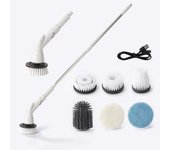 Eléctrico inalámbrico 6 en 1, disposición de limpiezas giratorio para Ducha, Cocina y baño