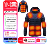 21 Areas Heated Jacket Cotton Clothes USB Heating Jacket Warm Snowfield Heated Vests Coat Hunting Hiking Camping Winter S-6XL