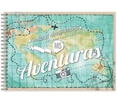 Álbum de fotos Mis Aventuras Mapa Antracita Raíz Inicio Album Papeleria   Antracita