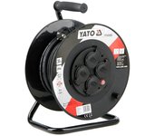 Yato YT-81053 enrollacables 4 salidas AC 30 m
