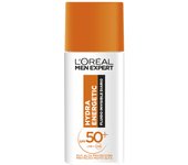 L'Oréal Paris Men Expert Hydra Energetic Fluido Invisible Diario FPS 50+ Crema Hidratante con Protección Solar
