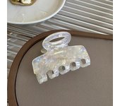 1pc Korean version gold standard wisp empty square high-end sense vinegar grip clip hair accessories hair clip for women