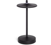Ledkia Lámpara de Mesa LED Portátil para Exterior Metal con Batería Recargable Milevani Negro