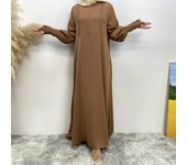 Jilbabs Prayer Clothes Women Islamic Abaya Attached Scarf Dubai Turkish Muslim Dress Casual Hijabi Modest Outfits Jilbabs Praye
