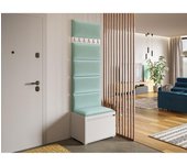 Conjunto pasillo Trenton 129 , Muebles ES, Aglomerado laminado, Tapiz, 64.5 x 207 x 34cm