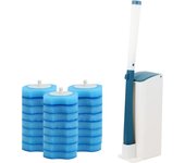 Kit de Escobilla de baño con soporte de 360 Grados sin Ángulo muerto