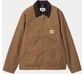 Chaqueta Marrón Carhartt Detroit Jacket Hamilton Brown Diseño Moderno Summer