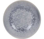 La Mediterránea - Plato Hondo 21cm Adhara Monaco Brillo - Porcelana Resistente - Diseño Elegante - Apt. Lavavajillas y Microondas