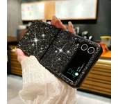 Fashion Sparkling Diamond Rhinestones Phone Case for Samsung Galaxy Z Flip 5 4 3 5G Ultra Thin Shockproof Protection Soft Cover