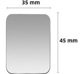 1/3/5PCS Metal Plate Sticker disk iron sheet for Magnet Mobile Phone Holder For Magnetic Car Phone Stand holders Not Magnet