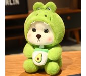 26cm Kawaii Crocodile Pig Panda Plush Toy Soft Stuffed Bear Turn Into Animal Doll Lovely Sofa Pillow Gifts for Children Toys