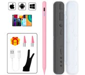 Universal Stylus For Android Apple Windows Ipad Phablet Stylus With Pencil Case Apple Pencil No Bluetooth-Enabled Ipad Accessory