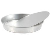 Molde Tarta Alto 24 Cm - Aluminio - Medidas 24x24x4 Cm - Peso 113 Gramos