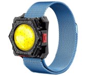 Portable LED Wrist Light Mini Flashlight USB Rechargeable Watch Lamp Wrist Lighting Torch Flashlight Outdoor Sport Running Light