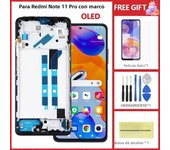 6.67''AMOLED For Xiaomi Redmi Note 11 Pro LCD Display Screen Touch Panel Digitizer Replacement For Redmi Note 11 Pro Screen