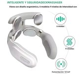 Neck Massage Machine 4 Head And Neck Protection Heating Machines Breathing Light Vibration Hot Compress Cervical Spine Machine