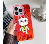 Epc Dandadan Anime Phone Case IMD Phone Case For IPhone 16 15 14 13 12 11 Pro Max Plus Color Silver Cover