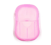 2pcs/set Outdoor Travel Disposable Soap Tablet Box Soap Paper Portable Hand Washing Tablet Small Soap Tablet Mini Soap Sheet