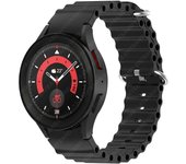 20mm Ocean Band for Samsung Galaxy Watch 4/5/6 44mm 40mm 5 Pro 45mm Silicone Bracelet Correa Galaxy Watch 6 Classic 47mm 43mm