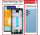 TFT" LCD Display For Samsung Galaxy A52 4G 5G Display Touch Screen Digitizer Assembly A525F A525M A526B  LCD Screen With Frame