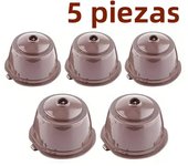 1/3/5/10pcs Reusable Coffee Capsules Filter Cup Dispenser for Nescafe Dolce Gusto Refillable Coffee Capsules Pod Compatible Kit