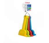 Set de 4 rastrillos de juguete