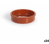 Cazuela Azofra Barro cocido 10 x 10 x 2,5 cm (24 Unidades)