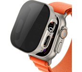 Tempered Glass+Privacy case for Apple Watch ultra 2 49mm 44mm 40mm 45mm Anti-Spy Screen Protector Cover iWatch series SE 6 8 7 9