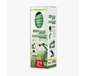 MIRAMAX - Manguera de Jardín Extensible en Espiral – 7.5 m / 10 m / 15 m – Manguera Flexible con Pistola de Riego de 7 Tipos de Chorro – Compacta, Ligera y Antitorsión – Ideal para Jardín, Plantas, Limpieza Exterior – Color Verde
