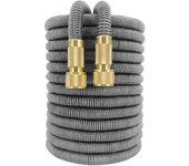 Manguera de jardín Flexible, tubo de riego de jardín, doble látex, alta presión, lavado de coches, suministros de riego