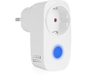 DAM. Enchufe Broadlink SP3 con control remoto mediante WiFi compatible con Alexa 5x8x9cm