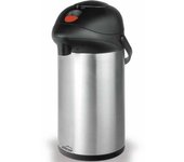 LACOR Termo para bebidas calientes o frias 24h - Capacidad 4 L Airpot Lacor