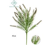 Poenia Arte Floral - Flores y Plantas Artificiales - Ramo Floral Decorativo 45cm (Pack de 3)
