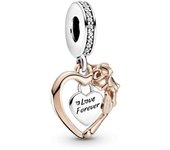 Charm Colgante en Pandora Rose Corazón y Flor Rosa 789290C01 PANDORA Raíz Joyas de Plata Joyas Pandora MUJER inicio Charm Pandora Mujer Pandora Original