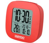 Reloj Despertador digital Daewoo DCD-26R Rojo (NUEVO)