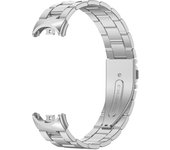 Stainless Steel Watchband For Xiaomi Band 9 8 Metal Folding Buckle Strap For Xiaomi Mi Band9 Band8 Smartband Bracelet Accessory