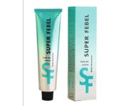 Tinte 12 Rubio ultra caro, superaclarante 100ml Super febel con ácido hialurónico mezcla 1 + 2