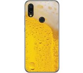 Tumundosmartphone Funda Gel Tpu para Xiaomi Redmi 7 diseño Cerveza Dibujos