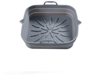 Reusable Liner For Air Fryer Foldable Silicone Tray Oven Baking Tray Clean Silicone Basket Airfryer Pizza Chicken Baking Tool