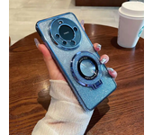 Gradient Glitter Ring Holder Phone Case for Honor Magic 4 5 6 Lite X6 X7 X8 X9 X9A 5G 8X 9X Pro X30i X40 X50 70 50 90 Lite Cover