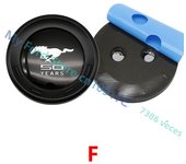 1PC 150mm car trunk emblem sticker high quality for Mustang 5.0 ROUSH SHELBY GT 500 Cobra LAGUNA SECA trunk personalized styling