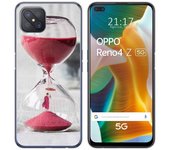 Tumundosmartphone Funda Gel Tpu para Oppo Reno 4Z 5G diseño Reloj Dibujos