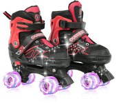 Patines patines infantiles 8 ruedas regulables talla S (27-32) patines en linea infantiles intermitentes