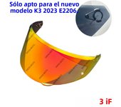 Helmet Visor for AGV K3 Shield New Model E2206 Old K3 K4 Motorcycle Helmet Glasses Motorbike Helmet Lens motorcycle accessories